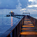Fisheye pier in Guam
