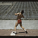 Shot putter, University of Nebraska (LOC)