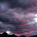 East Glacier Sunset, Montana Sky