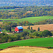 Iowa Farm Scene - Balltown Overlook