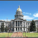 Golden Seat of the Government, Denver Downtown, Colorado, USA