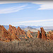 Transversely Rocks: Roxborough State Park near Denver, Colorado, USA