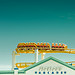 Cuba Gallery: California / Los Angeles / City / Santa Monica / retro / people / fun / roller coaster / typography / summer / sky / background / blue / photography
