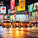 New York - Times Square - Wet Streets