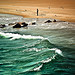 Cuba Gallery: Wave / beach / ocean / sea / green / nature / people / Coney Island / New York / photography