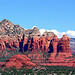 Sedona Arizona - Coffee Pot Rock from Airport Mesa