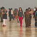 Taj Mahal, the destination of foreign tourists