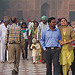 Taj Mahal, the destination of tourists