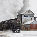 Pere Marquette 1225 Passes the Michigan Bean Company